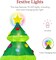 10ft Inflatable Christmas Tree Pre-Lit Outdoor Holiday Décor with Color Changing Star and Easy Setup